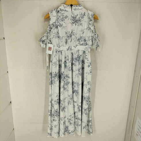 エブリン evelyn 花柄ショルダーカットワンピース レディース