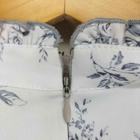エブリン evelyn 花柄ショルダーカットワンピース レディース