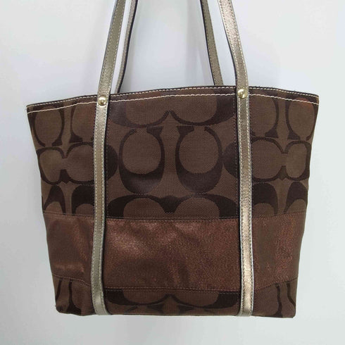コーチ COACH シグネチャー トートバッグ ショルダーバッグ ショルダートート キャンバス レディース