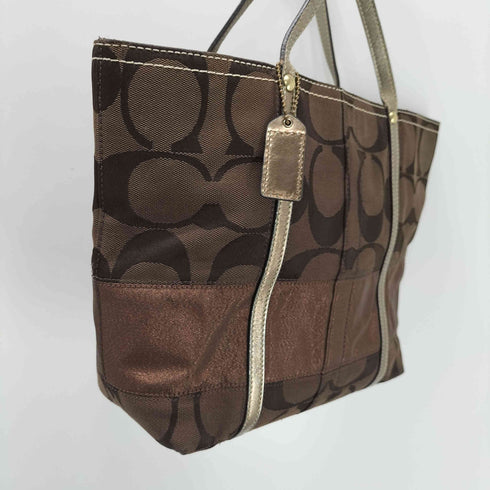 コーチ COACH シグネチャー トートバッグ ショルダーバッグ ショルダートート キャンバス レディース