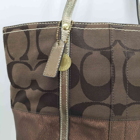 コーチ COACH シグネチャー トートバッグ ショルダーバッグ ショルダートート キャンバス レディース
