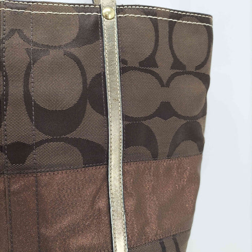 コーチ COACH シグネチャー トートバッグ ショルダーバッグ ショルダートート キャンバス レディース