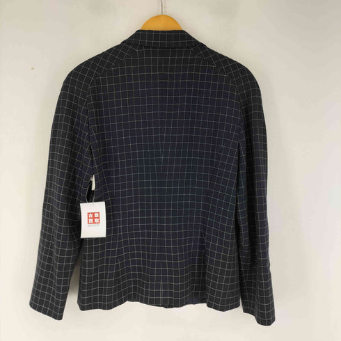GENNY MADE IN ITALY チェックテーラードジャケット レディース