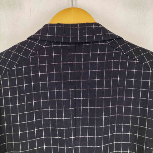 GENNY MADE IN ITALY チェックテーラードジャケット レディース