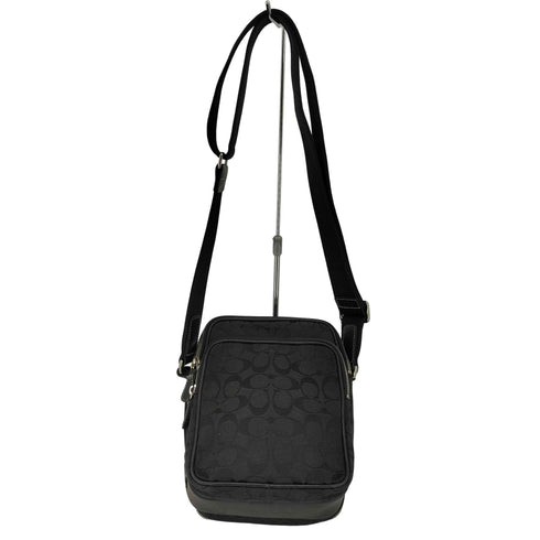 コーチ COACH シグネチャー ショルダーバッグ キャンバス メンズ
