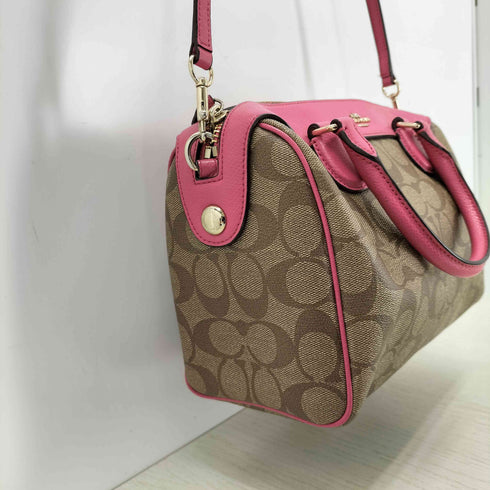 コーチ COACH シグネチャー 2WAY ハンドバッグ ショルダーバッグ レディース