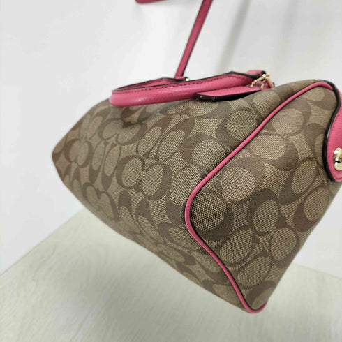 コーチ COACH シグネチャー 2WAY ハンドバッグ ショルダーバッグ レディース