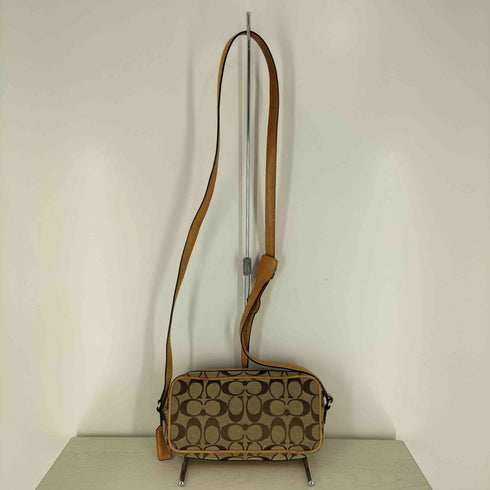 コーチ COACH シグネチャー ショルダーバッグ キャンバス レディース