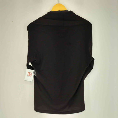 ヨウジヤマモト Yohji Yamamoto 80S 丸文字タグ ネックデザインウールニット レディース JPN:M
