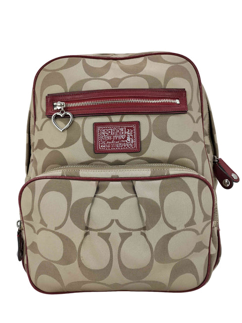 コーチ COACH ポピー シグネチャー バックパック リュック レディース