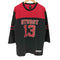 ステューシー Stussy フロントロゴ ナンバリング フットボール Tシャツ メンズ import:L
