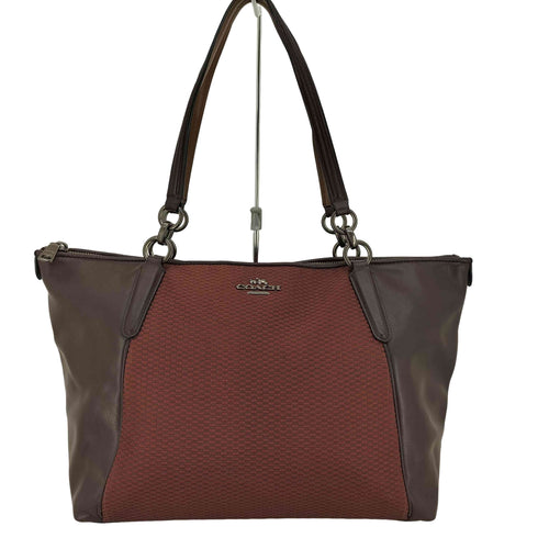 コーチ COACH レザー トートバッグ ハンドバッグ レディース