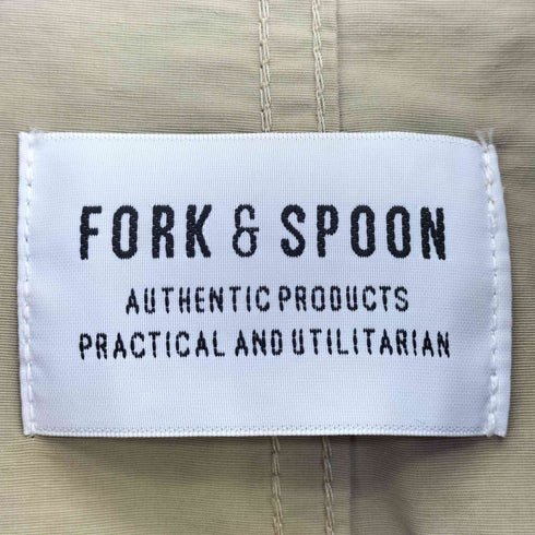 フォークアンドスプーン FORK&SPOON 24SS オーバーライト ミドル コート レディース JPN:1