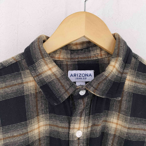 アリゾナジーン ARIZONA JEAN チェック シャツ メンズ import:L
