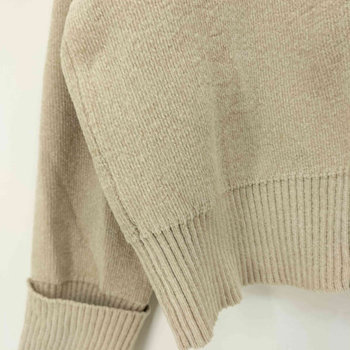 for/c ダブルジップ クルーネック カーディガン レディース JPN:L