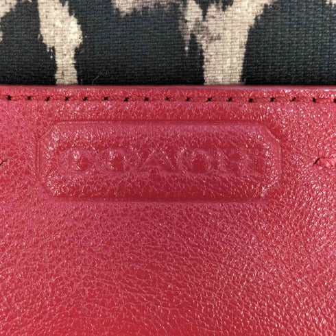 コーチ COACH キャンバス ヒョウ柄 レディース トートバッグ レディース