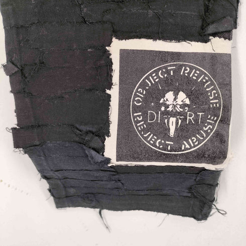 リメイククラッシュデニム メンズ