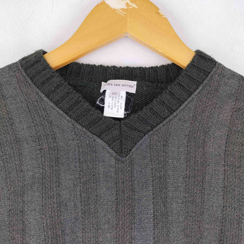 ドリスヴァンノッテン DRIES VAN NOTEN ライカ期 クロップド切り替えニット レディース UK:10