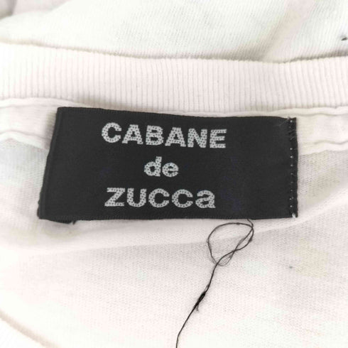 カバンドズッカ CABANE de ZUCCa S/S フロントプリントTシャツ メンズ JPN:M