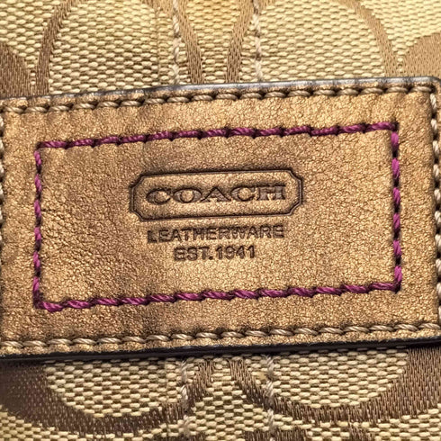 コーチ COACH ポーチ シグネチャー レディース