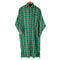 ローブドシャンブルコムデギャルソン robe de chambre COMME des GARCONS L/S チェックロングシャツワンピース レディース
