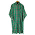 ローブドシャンブルコムデギャルソン robe de chambre COMME des GARCONS L/S チェックロングシャツワンピース レディース