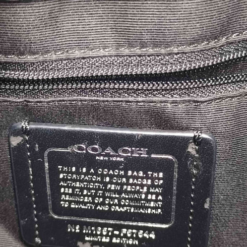 コーチ COACH レザー ペタル 巾着バッグ ショルダーバッグ 斜め掛け レディース