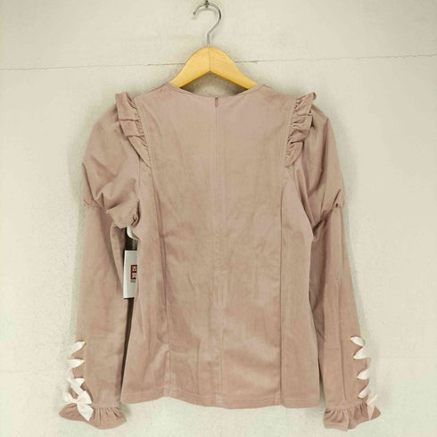 シークレットハニーバイハニーバンチ Secret Honey by Honey Bunch ファーティペット付ベロアトップス レディース 0