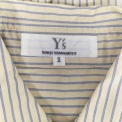 ワイズ Ys S/S ストライプシャツ レディース JPN:2