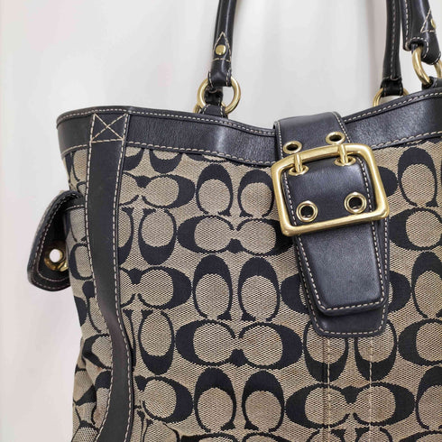 コーチ COACH シグネチャー ハンドバッグ レディース