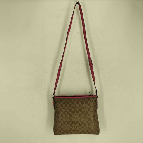 コーチ COACH ロングショルダー シグネチャー ショルダーバッグ PVC レディース