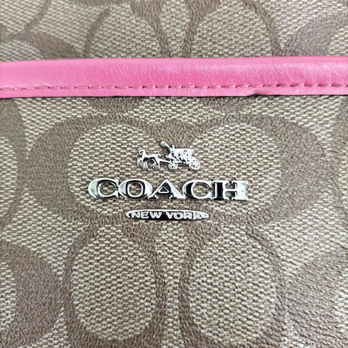 コーチ COACH ロングショルダー シグネチャー ショルダーバッグ PVC レディース