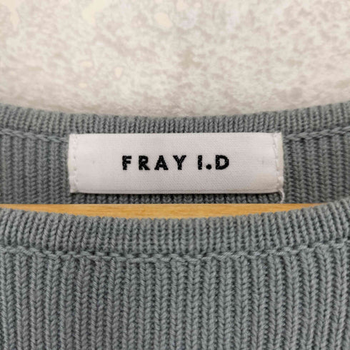 フレイアイディー FRAY I.D コットンギャザー ニットコンビ ワンピース レディース ONE