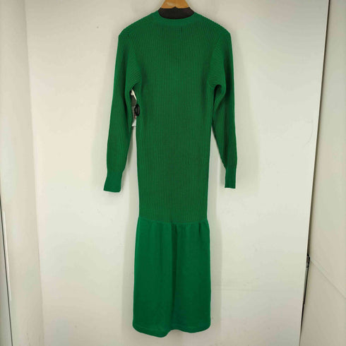 トリココムデギャルソン tricot COMME des GARCONS 80-90S Vネックニットロングワンピース レディース