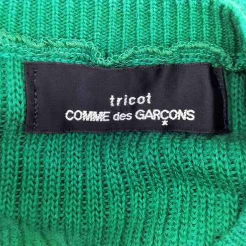 トリココムデギャルソン tricot COMME des GARCONS 80-90S Vネックニットロングワンピース レディース