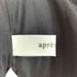 アプレジュール Apres jour フェイクファーカラーコート レディース F