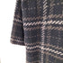 John Branigan チェック ウールコート import レディース