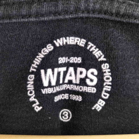 ダブルタップス WTAPS way of life S/S Tシャツ メンズ JPN:3
