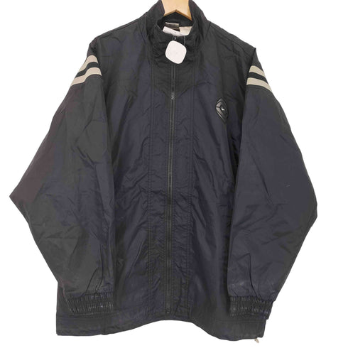 ナイキ NIKE リブ切替 ナイロン ジップアップジャケット スウォッシュ メンズ import:L