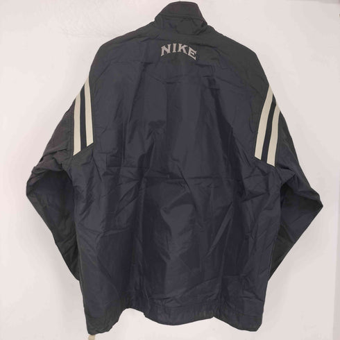 ナイキ NIKE リブ切替 ナイロン ジップアップジャケット スウォッシュ メンズ import:L