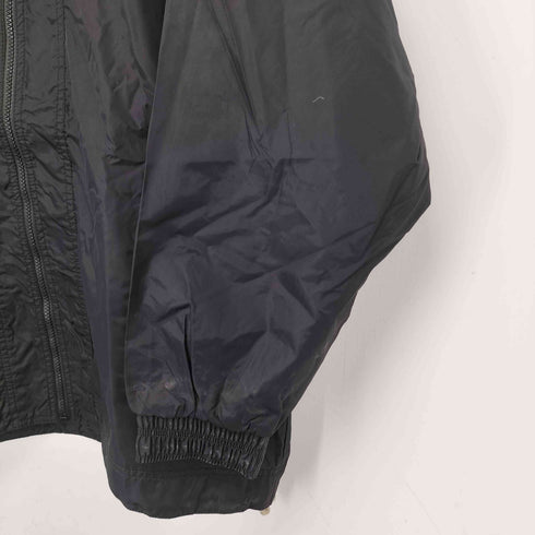 ナイキ NIKE リブ切替 ナイロン ジップアップジャケット スウォッシュ メンズ import:L