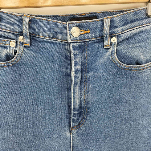 アーペーセー A.P.C. JEAN SPRING ハイウエスト. ロングカット ストレッチデニム レディース 25