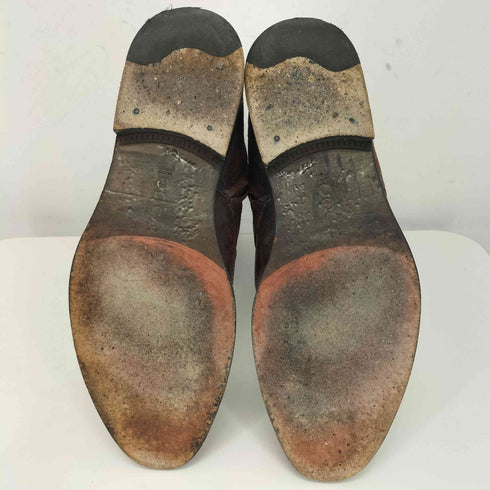 ヒューゴボス HUGO BOSS イタリア製 レザーハーフブーツ メンズ EUR:40