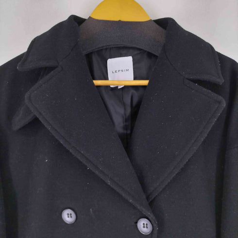レプシム LEPSIM ウールライクダブルコート レディース FREE