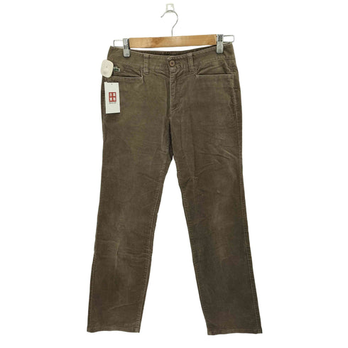 ラコステ LACOSTE ワンポイント ワニ刺繍 カジュアル ストレートパンツ レディース 38