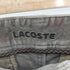 ラコステ LACOSTE ワンポイント ワニ刺繍 カジュアル ストレートパンツ レディース 38