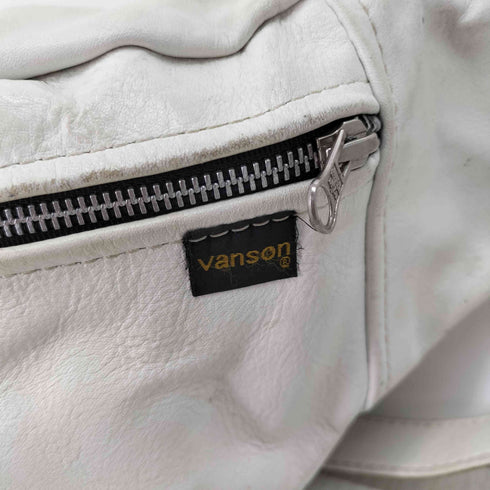 バンソン VANSON BLACKTOP motorcycle レザーウエストポーチ メンズ