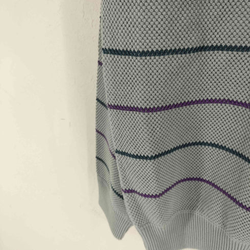 クレプスキュール crepuscule BD KANOKO P/O 鹿の子ボーダースウェット メンズ JPN:3