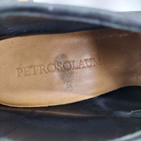 PETROSOLAUM ヒールデザインレザーシューズ レディース 36
