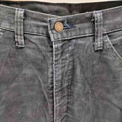 リーバイス Levis USA製 ボタン裏513 42TALON 白タブ ブラック コーデュロイパンツ メンズ